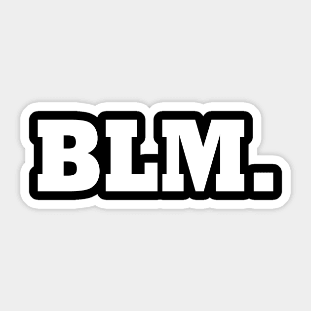 Blm Sticker by Milaino